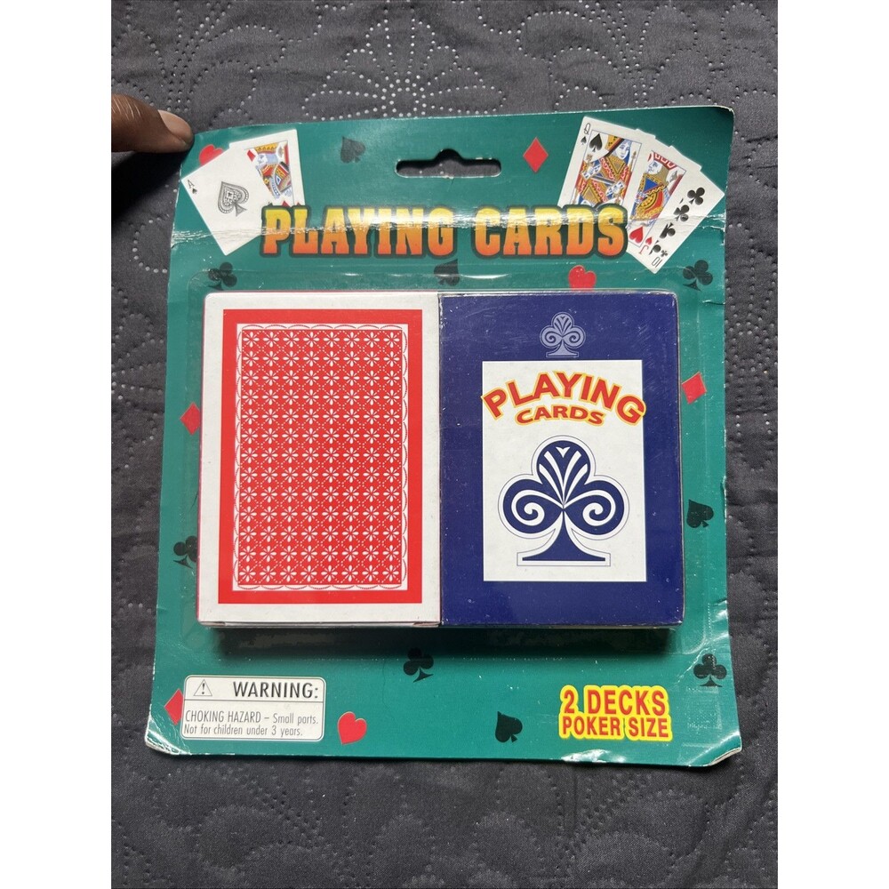 RARE Vintage 2005 Toy-O-Rama Poker Playing Cards 2 Decks New Sealed Home Gift